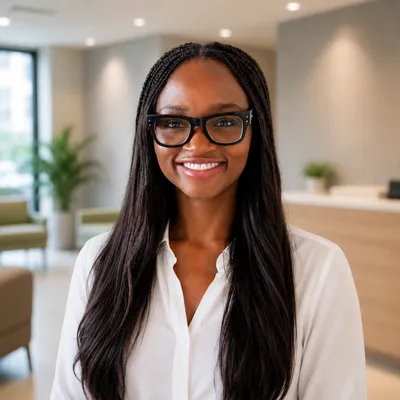 Portrait of Dr Faye Onaboye